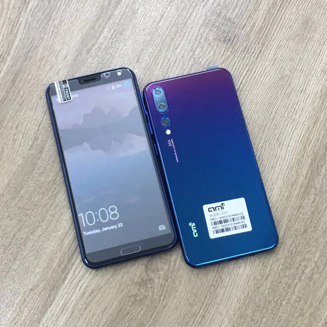(BLUE)AMI C03 2+16GB 5.5''Inch Dual Sim Android Phone(Ready Stock)